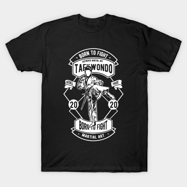 Taekwondo T-Shirt by Genuine Vintage